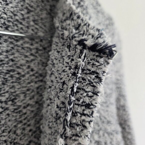 Loft Teddy Terrycloth Knit Cardigan Sweater Neutral Colors, Office wear, capsule - Picture 9 of 10